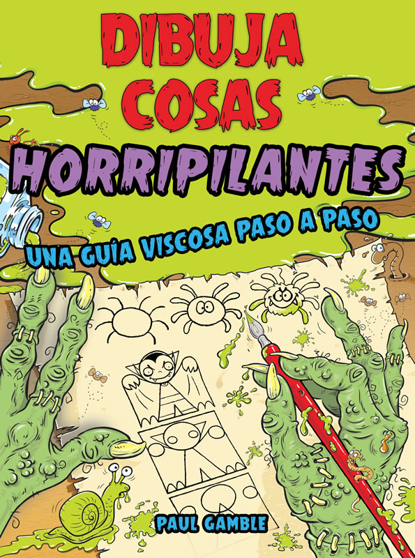Dibuja cosas horripilantes - Ediciones Maan - Coloreando