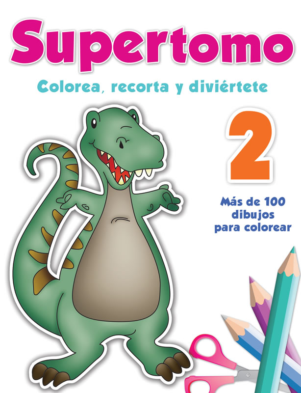 Supertomo 2. Colorea, recorta y diviértete