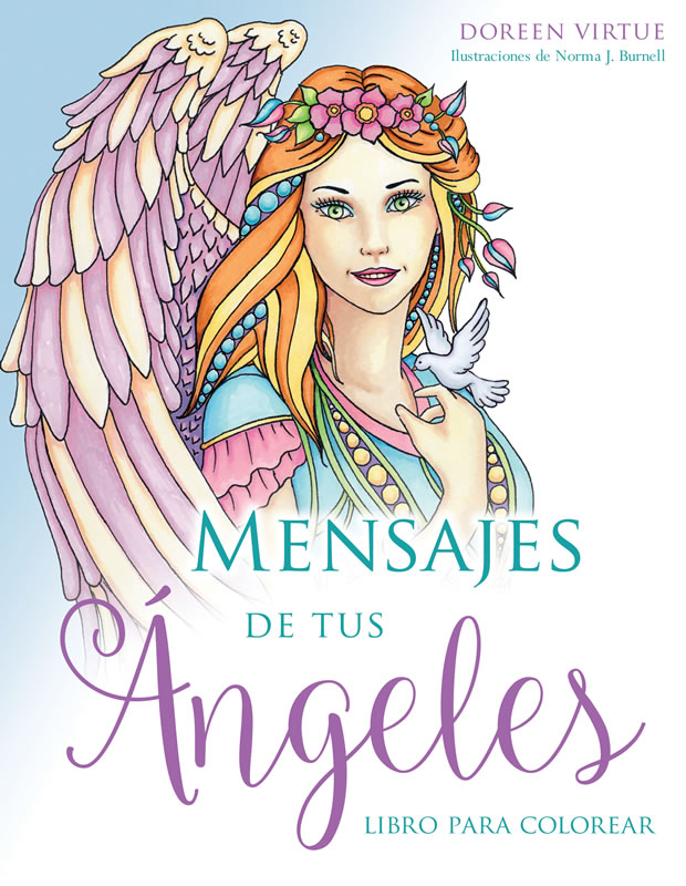 Mensajes de tus ángeles. Libro para colorear